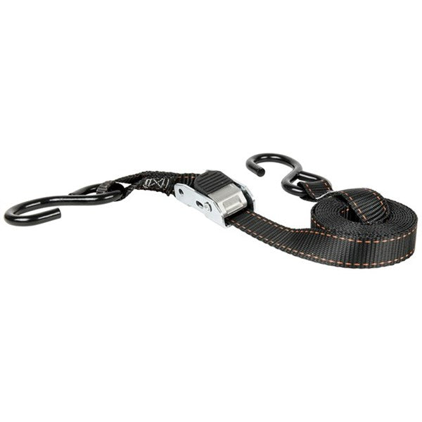 Keeper 84714 Tie Down Strap, Black, 8'