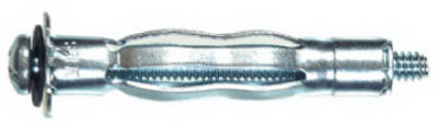 Hillman 5009 Short Wallgrip Hollow Wall Anchor, 3/16", 2 Pack