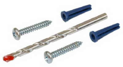Hillman Fasteners 373503 Conical Blue Plastic Anchor Kit, 201-Piece