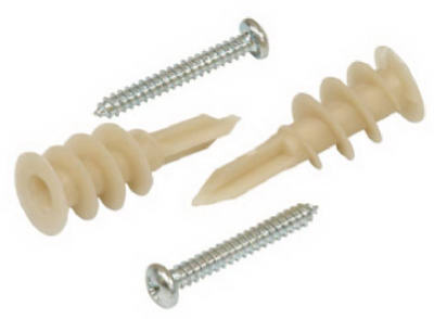 Hillman Fasteners 375204 Plastic EZ Wallboard Anchor Kit, 51-Piece