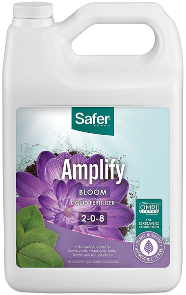 Safer N223 Amplify Hydroponic Nutrient Fertilizer Liquid Concentrate, Gallon