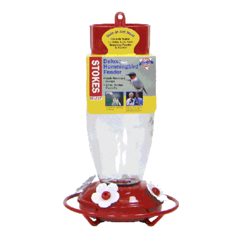 Stokes Select 38105 Deluxe Hummingbird Feeder 33 Oz