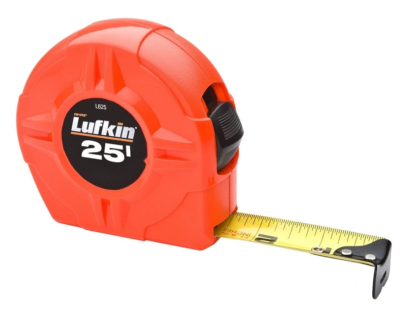 Lufkin L625N One Side Tape Measure, 1" x 25'