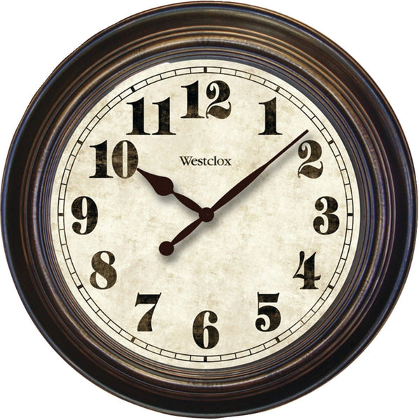 Westclox 32213 Round Oversized Classic Clock, 24"