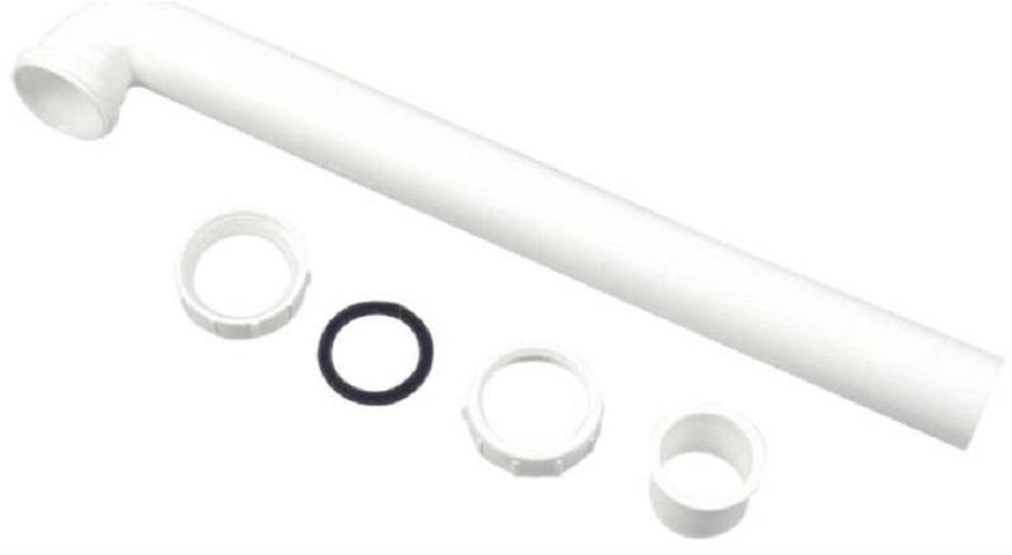Danco 94014 Slip Joint Waste Arm, White, 1-1/2" x 15"