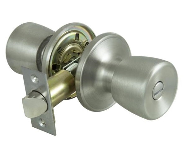 ProSource TS610V-PS 6-Way Adjustable Privacy Knob, Metal, Stainless Steel