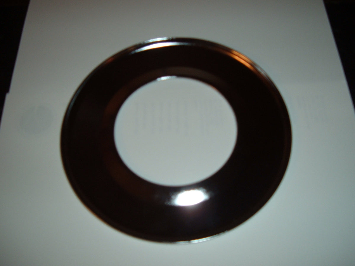 Camco 00363 Round Chrome Gas Drip Pan, 7"