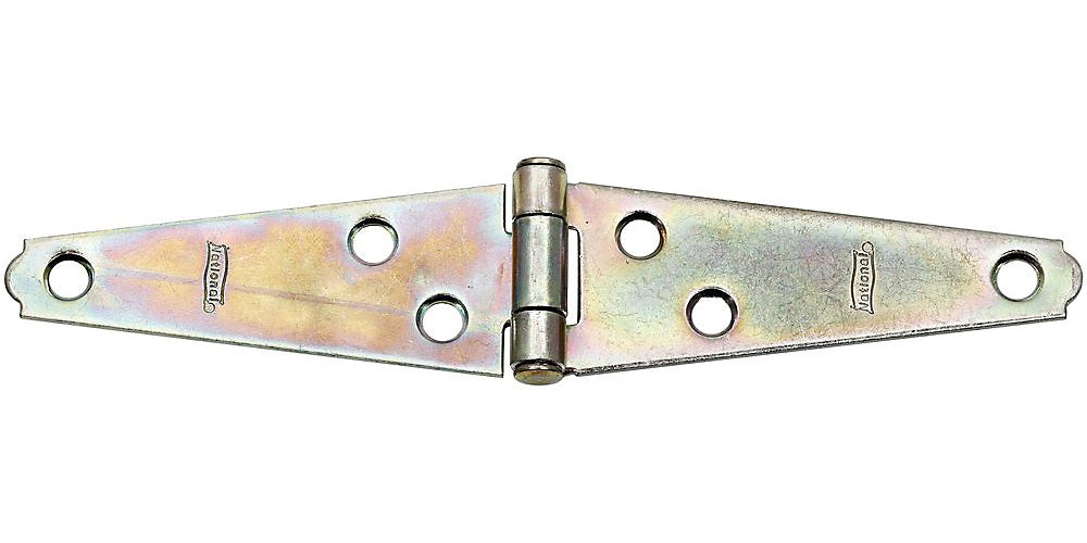 National Hardware N127-431 280BC Light Strap Hinge, 3", Zinc Plated