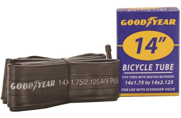Goodyear 91074 Bicycle Tube, 14" X 1.75 - 2.125