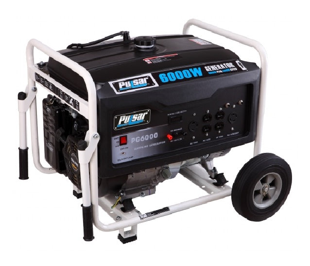 Pulsar PG5250 Dual Fuel Generator, 4 gal Capacity, 120/240 VAC