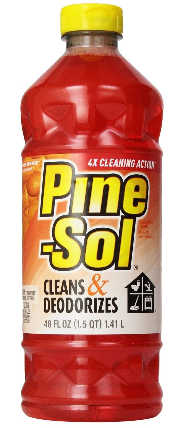 Pine-Sol 97342 Mandarin Sunrise Multi-Surface Cleaner, 48 Oz