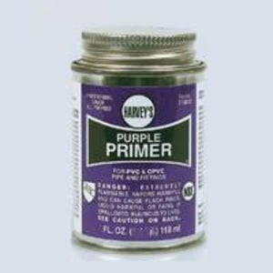Harvey 019060-24 8Oz Purple Primer Nsf Listed