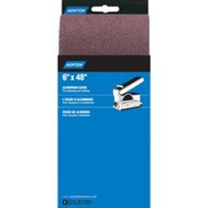Norton 07660701722 Power Sanding Belt, Handy Pack, 6" X 48"