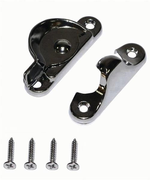 Prosource 802519CH-PS Sash Cam Locks, Steel, 2-1/2"