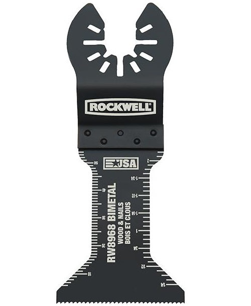 Rockwell RW8968 Wood Plunge Cut Blade, 1-3/8" x 3-3/4" x 1-3/4"