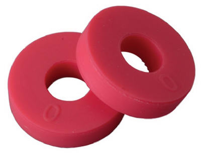 Brass Craft SC2096 0 Flat Rubber Faucet Washer Red, 2 Pack