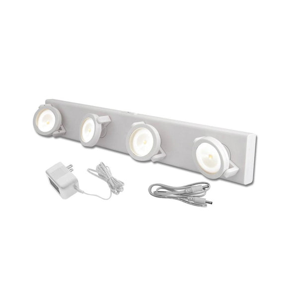 AmerTac LPL704WAC Under Cabinet LED Track Light, White