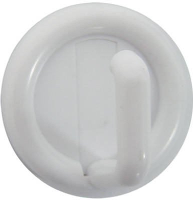 InterDesign® 15001 Self Adhesive Utility Hook, 4-Pack, White