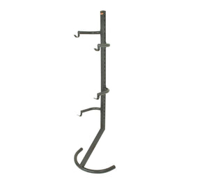 Racor PLB-2R Wall Mount Bike Rack, 79"H x 26"W x 19"D, Black