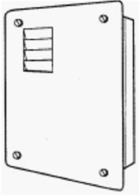 GE TL412CP PowerMark Gold™ Main Lug Indoor Load Center, 125 Amp