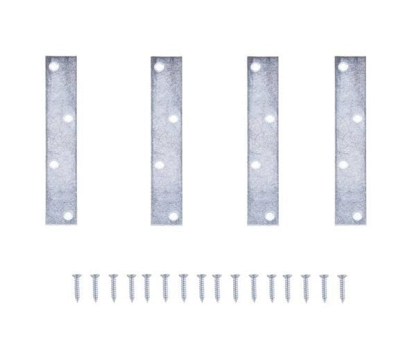 Prosource MP-Z06-C4PS Steel Mending Plates, 6" X 1-1/8"