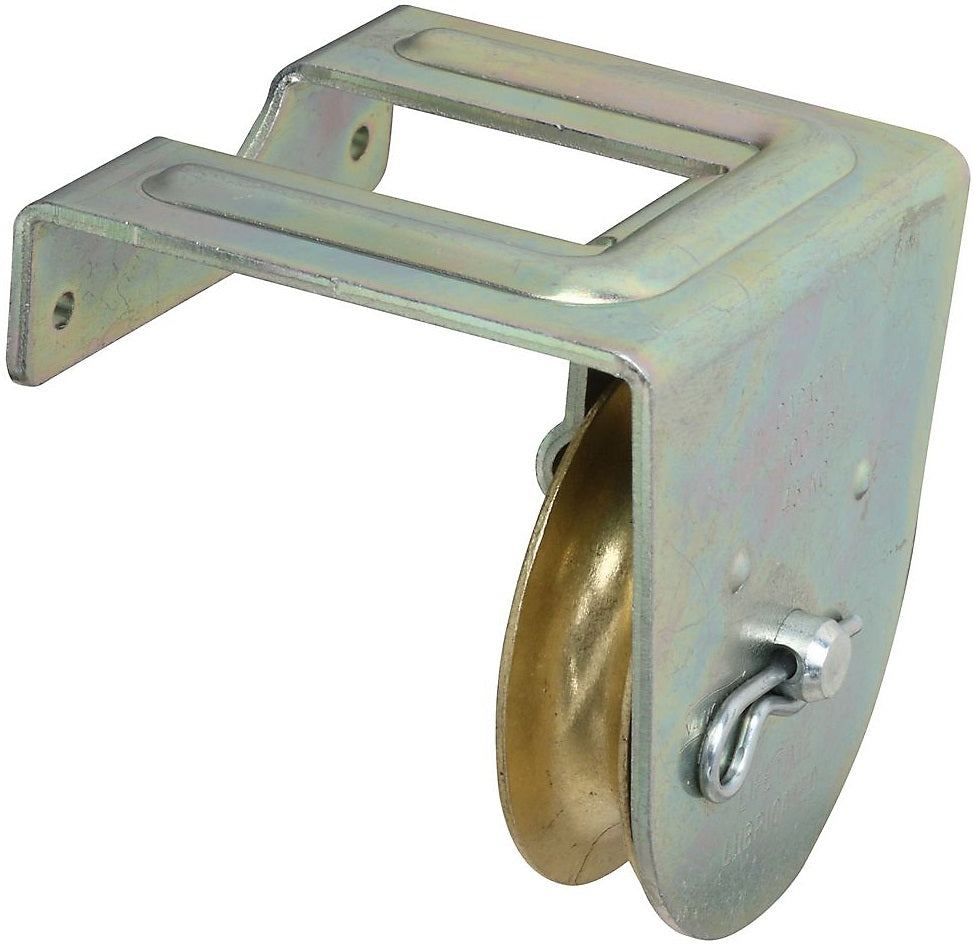 National Hardware N233-262 3221BC Single Pulley, Zinc Plated
