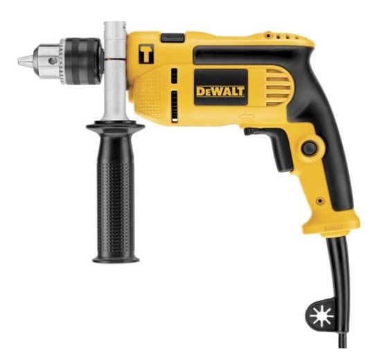 Dewalt DWE5010 Single Speed Hammer Drill, 1/2"