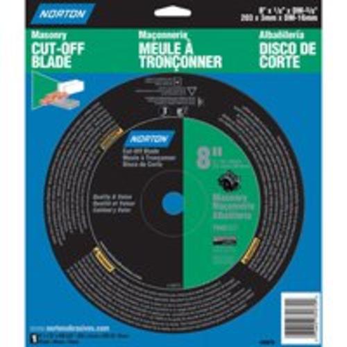 Norton 07660789070 Abrasive Cut-Off Wheel, 8" x 1/8" x DM-5/8"