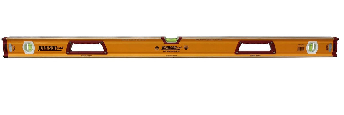 Johnson 1717-4800 Heavy Duty Aluminum Box Level, 48"