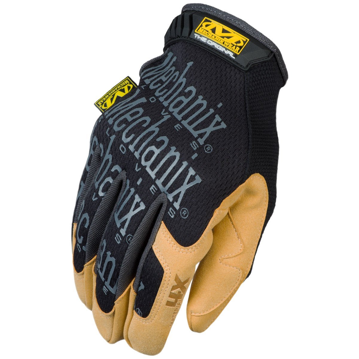 Mechanix Wear MG4X-75-010 Material 4X Original Gloves, Black/Tan, Large