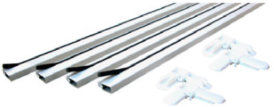 Slide-Co PL-7812 Make To Fit Screen Frame Kit, 36" x 36", Painted Finish