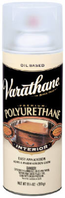 Varathane 6081 Semi Gloss Interior Polyurethane, 12 Oz Aerosol