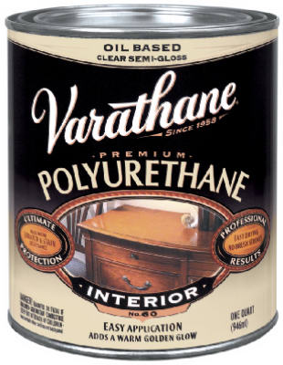 Varathane 6032 Clear Semi Gloss Premium Polyurethane, 1 Gallon
