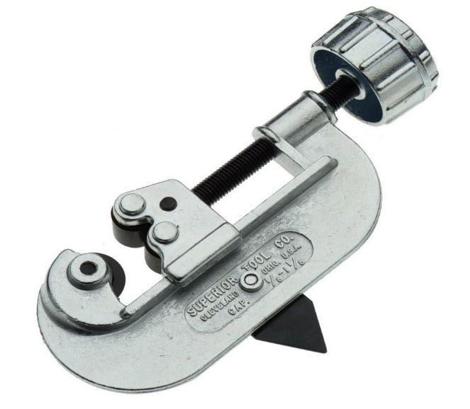 Superior Tool 35275 Tube Cutter, 1/8" To 1-1/8"