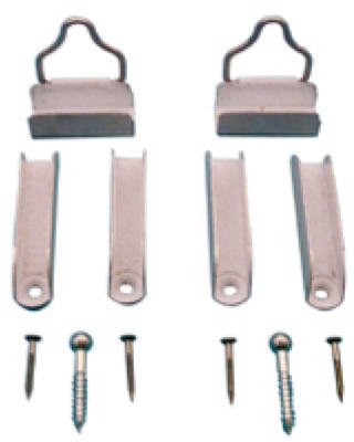 Slide-Co PL-7760 Aluminum Hanger and Latches, Mill Finish