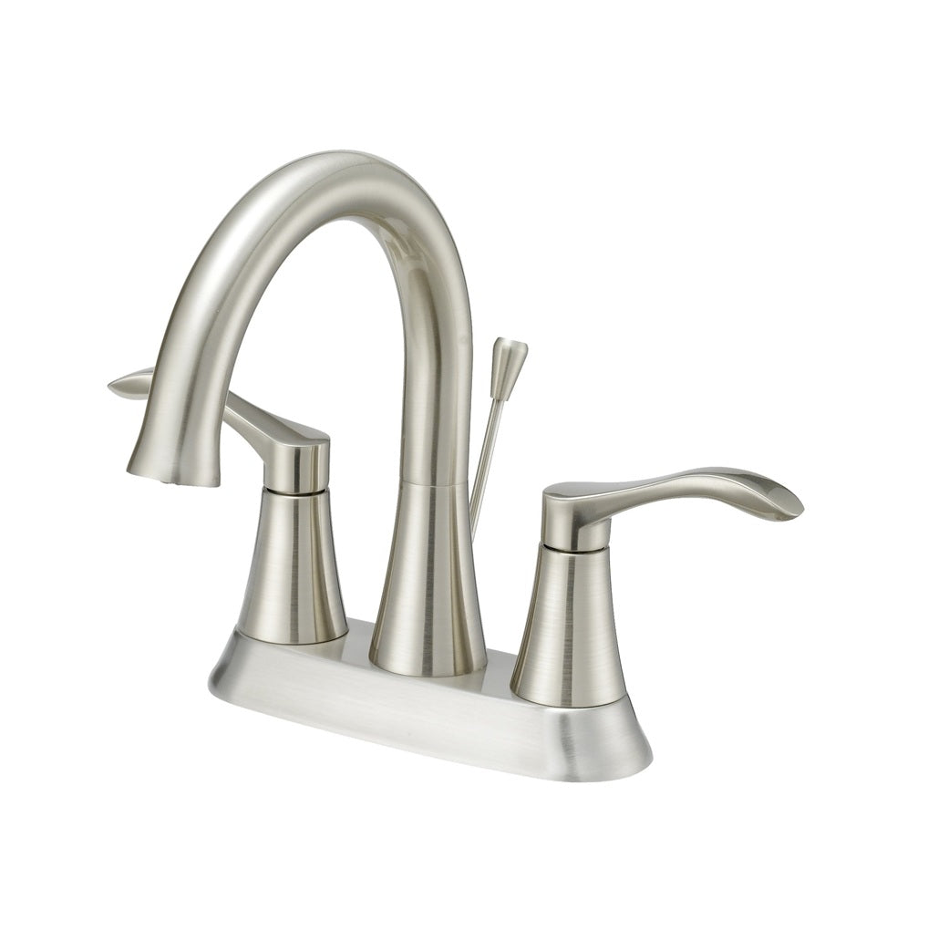 Boston Harbor F51A0073NP Centerset Wide-Speed Bathroom Faucet, 1.2 GPM