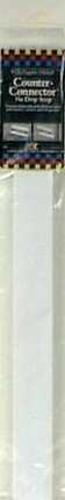 HIC 527 Plastic Counter Connector Strip, White, 22.75"
