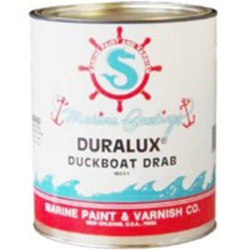 Duralux M691-4 Marine Enamel Paint 1-Qt, Duckboat Drab