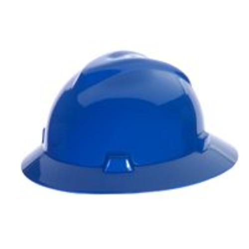 MSA 454732 Hard Hat with Staz-On Suspension, Blue