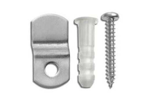 Impex Systems  50223 Mirror Clip Set Metal 1/2"