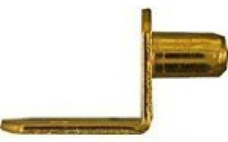 National Hardware N224-675 Shelf Support, 1/4" Shank Steel