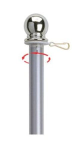 Valley Forge 60731-SPIN Spinning Pole Kit, 5'