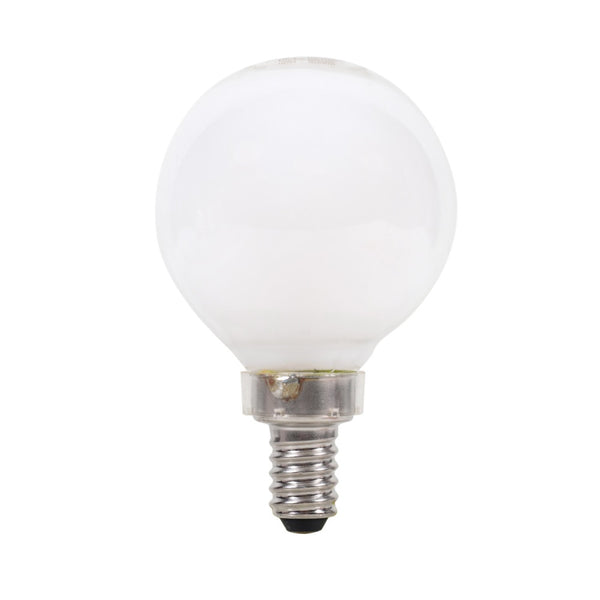 Sylvania 40797 G16.5 LED Bulb, Frosted, 350 Lumens