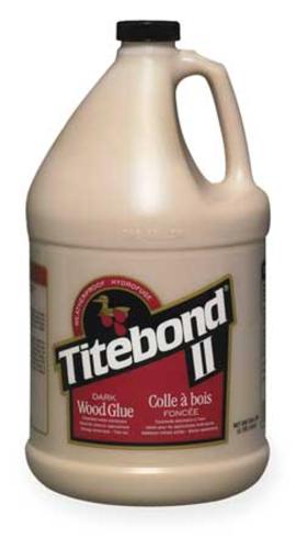 Titebond 3706 Dark Wood Glue, 1 Gallon, Brown