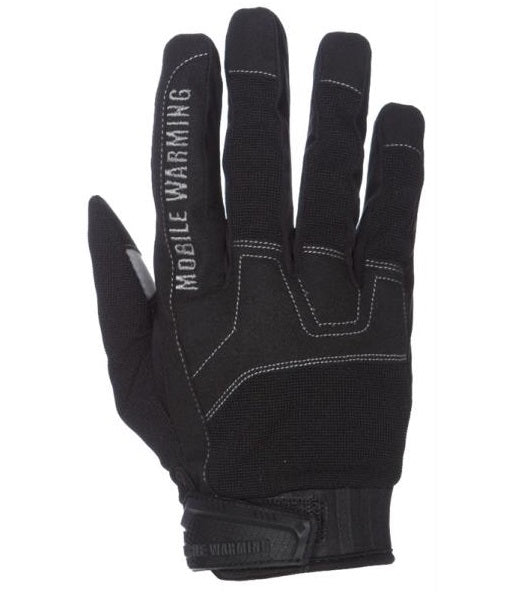 Mobile Warming MWG16M04-LG-BLK Heated Gloves, Black, Large