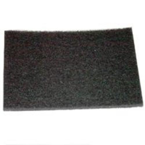 Essex Silver Line 1218THKB Thick Nylon Pad -12"X18",Black