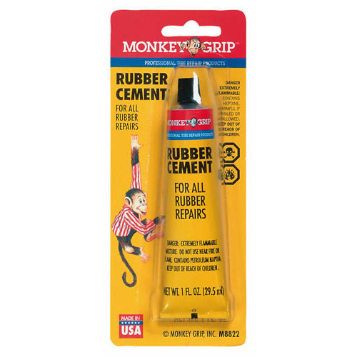 Monkey Grip M8822 Rubber Cement Tire Repair, 1 Oz