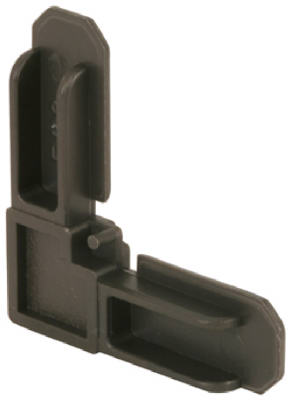 Slide-Co PL-14285 Screen Frame Corner, 3/4" x 5/16", Bronze, 100-Pack