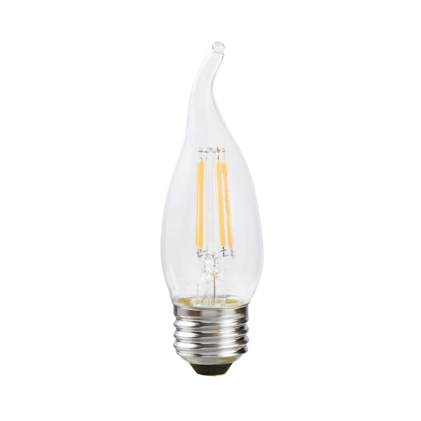 Sylvania 40760 B10 LED Light Bulb, Clear, 5 Watt