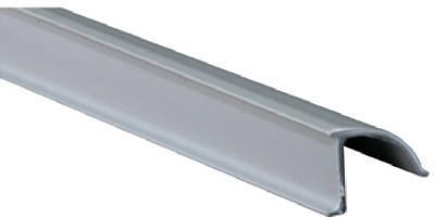 Slide-Co P-8053 Rigid Channel Snap, 72" x 3/8", Gray